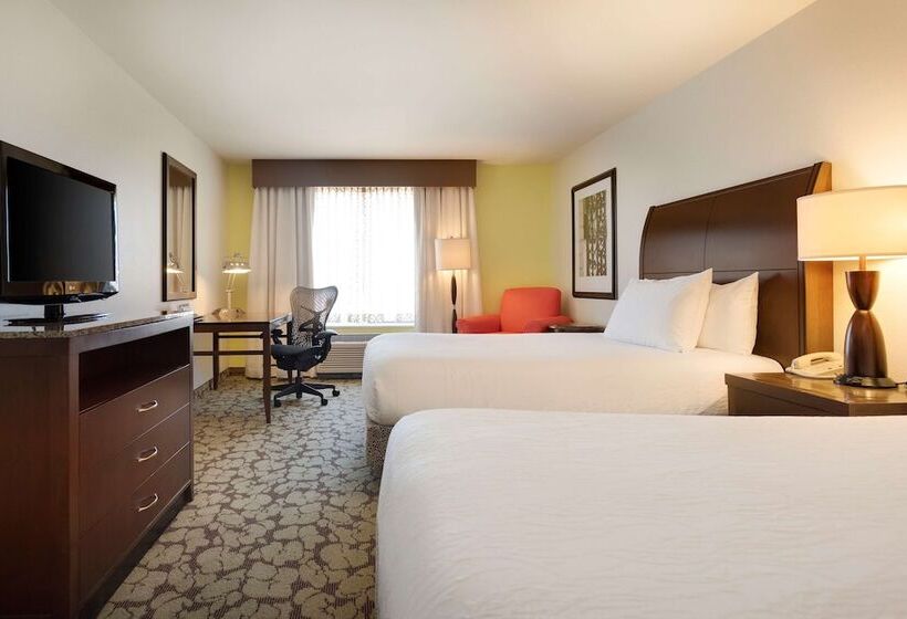 Номер Стандарт 2 Двуспальные Кровати, Hilton Garden Inn Hoffman Estates