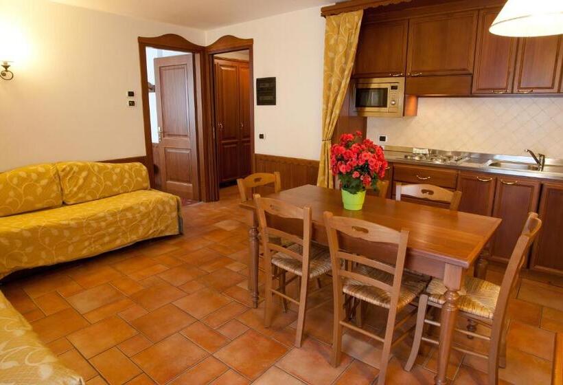 Апартаменты 1 Спальня с Балконом, Residence Le Grand Chalet