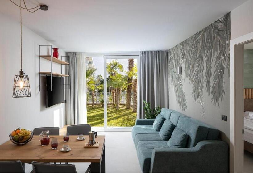 شقة غرفة نوم واحدة بالطابق الأرضى, Aris Apartments & Sky Pool   Tonelli Hotels   Adult Friendly