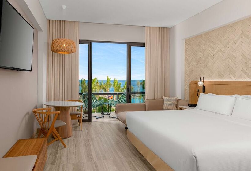 适合残疾人士使用的带超级大床的标准间, Hilton Tulum Riviera Maya Allinclusive Resort