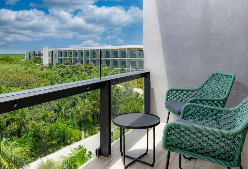 带大床的标准间, Hilton Tulum Riviera Maya Allinclusive Resort