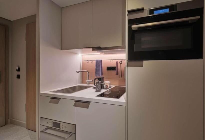 침실 1개 프리미엄 아파트, Adina Apartment Hotel Wiesbaden