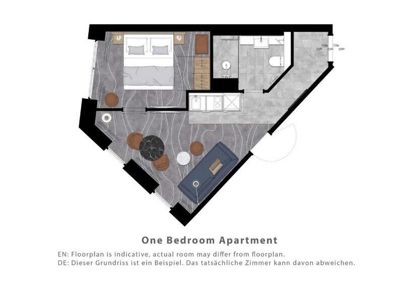 침실 1개 프리미엄 아파트, Adina Apartment Hotel Wiesbaden