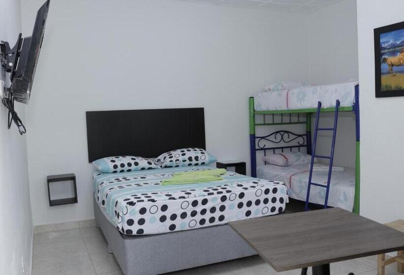 클래식 4인 룸, Villa Palmeras Hotel Campestre