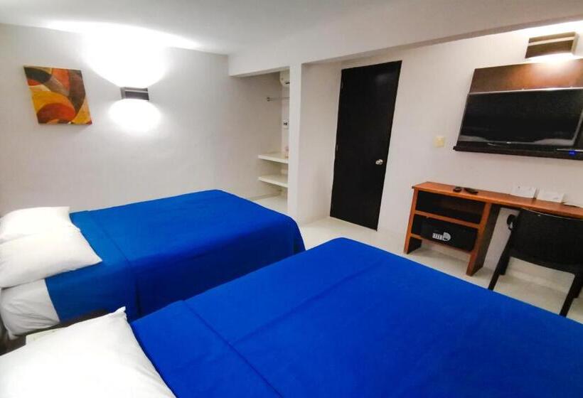 İki Çift Kişilik Yataklı Standart Oda, Grand Hotel Colonial Cancun