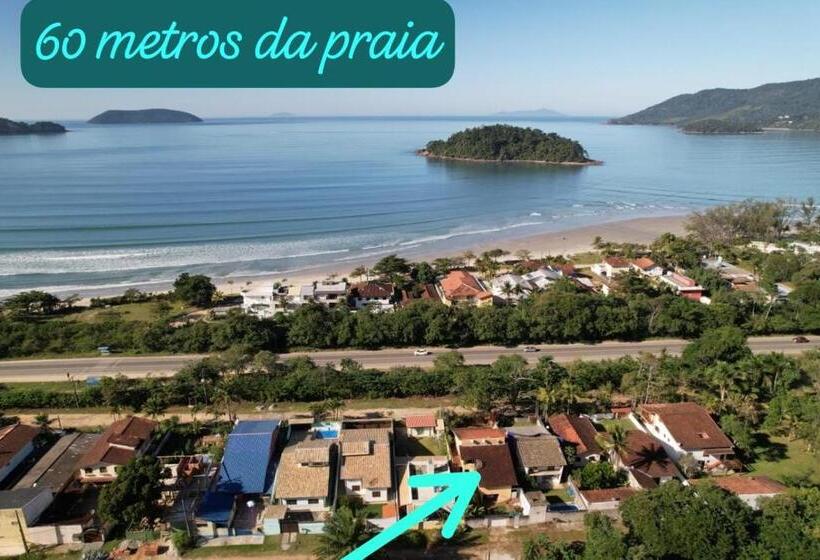 Номер Стандарт Вид на Горы, Ubatuba Surf Hostel, Apenas A 60 Metros Da Praia Da Lagoinha!