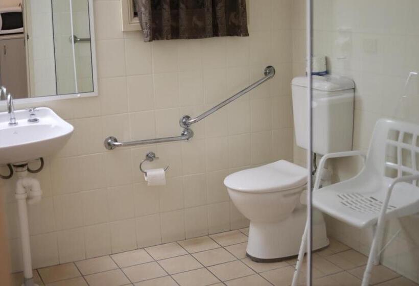 장애인을 위한 스탠다드 룸, All Settlers Motor Inn Parkes