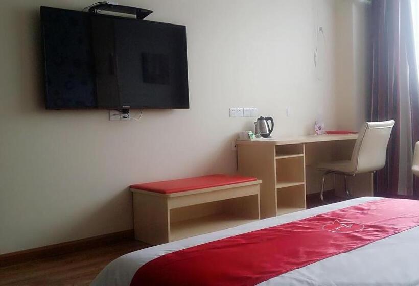 Номер Стандарт, Thank Inn Chain Hotel Jiangsu Yangzhou Jiangdu District Daqiao Town