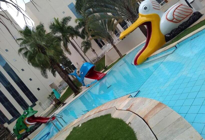 스탠다드 룸 풀장 전망, Condominio Barretos Thermas Park   Condo