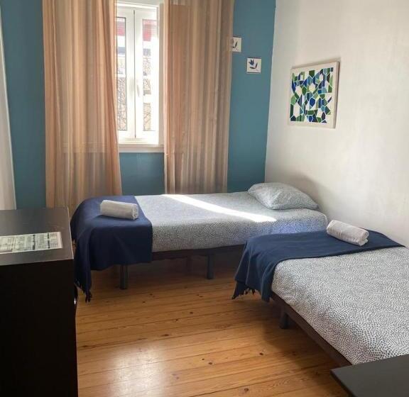 اتاق راحتی, Terrace Lisbon Hostel