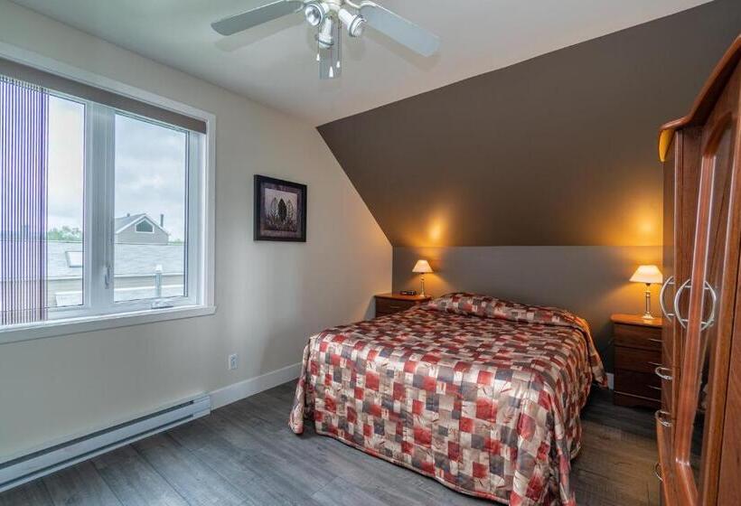 ２ベッドルームアパートメント, Condo Climatisé Près Du Mont Sainte Anne Avec Parc Aquatique, Piscine, Spa, Gym, Arcades Et Billard