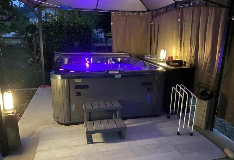 Апартаменты 1 Спальня Нижний Этаж, L Entre 2 Lyon Grenoble   Villa Avec Jacuzzi