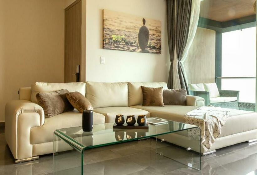 １ベッドルームのデラックスアパートメント, Fabulous & Exclusive Apartments With Sea View Pool Bbq Garden