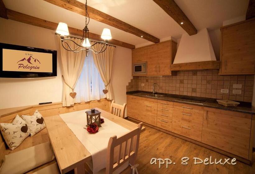 Апартаменты Deluxe 1 Спальня, Alp Residence Pelegrin