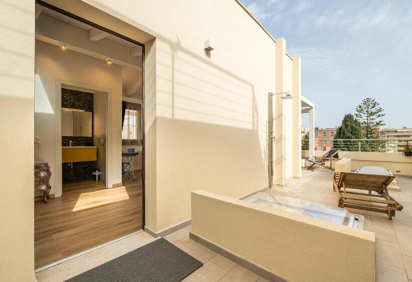 استودیو استاندارد با تراس, Le Residenze Di Carlà   Stampace