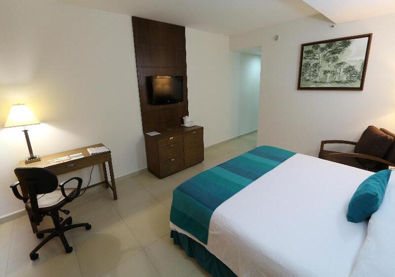キングサイズベッドのスタンダードルーム, La Venta Inn Villahermosa