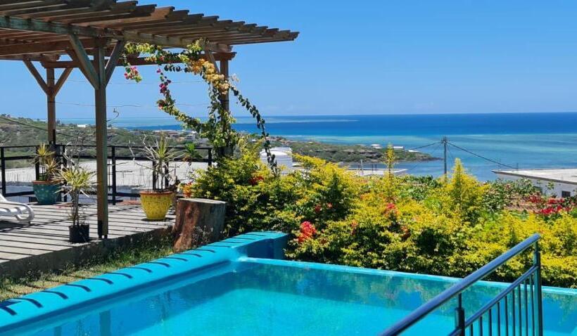 آپارتمان 1 خوابه با چشم‌انداز دریا, Villa Paradise Rodrigues