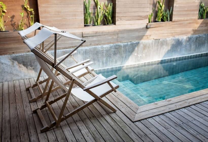 빌라 1 베드룸 - 수영장, Tango Luxe Beach Villa, Koh Samui