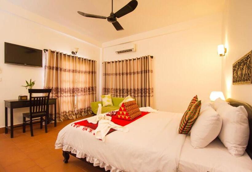 غرفة ديلوكس مطلّة علي الحديقة, Sonalong Boutique Village & Resort