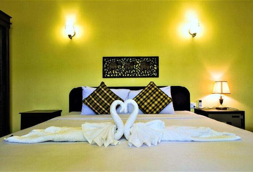 غرفة ديلوكس مطلّة علي الحديقة, Sonalong Boutique Village & Resort