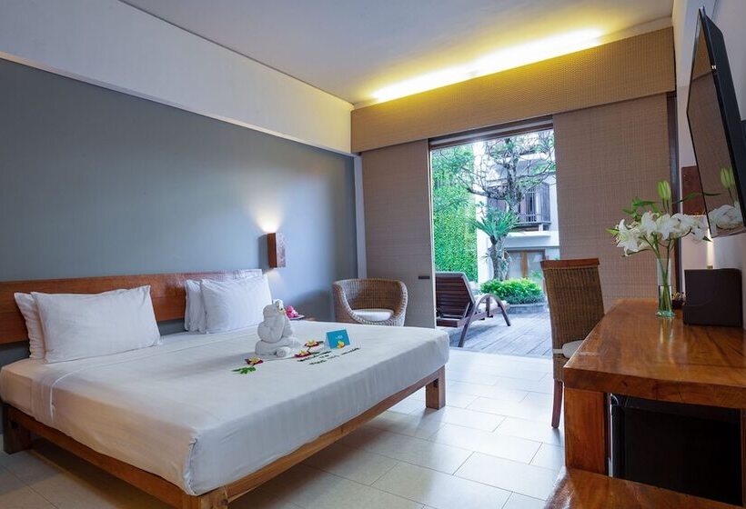 풀장 전망 디럭스 룸, The 1o1 Bali Oasis Sanur