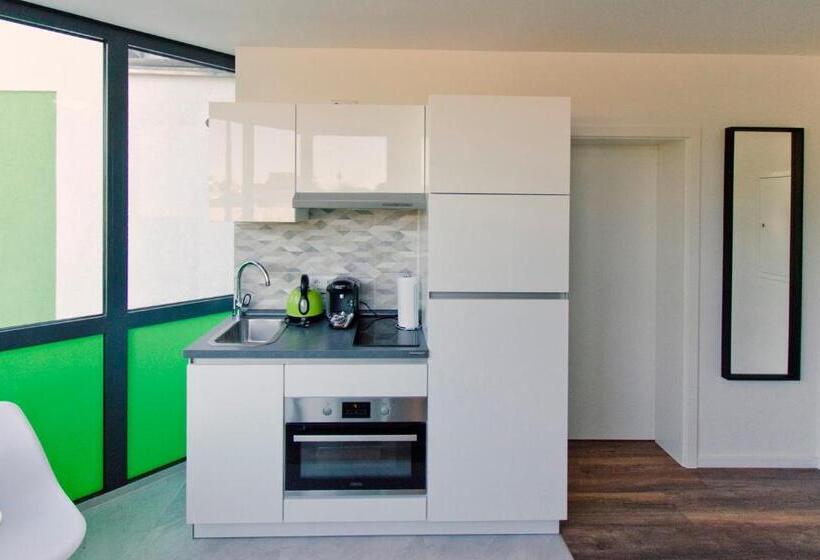 Апартаменты Комфорт 1 Спальня, Eco Smart Apartments Nurnberg Sud