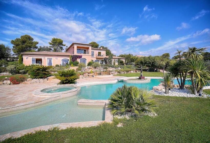Quarto Estandar com Hidromassagem, Havre De Paix 5 étoiles Prestige Jacuzzi, Hammam, Sauna, Piscine Chauffée Mougins Cannes Grasse