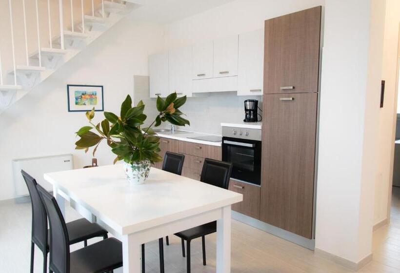 Апартаменты Пентхаус 1 Спальня, Residenza Pastrengo