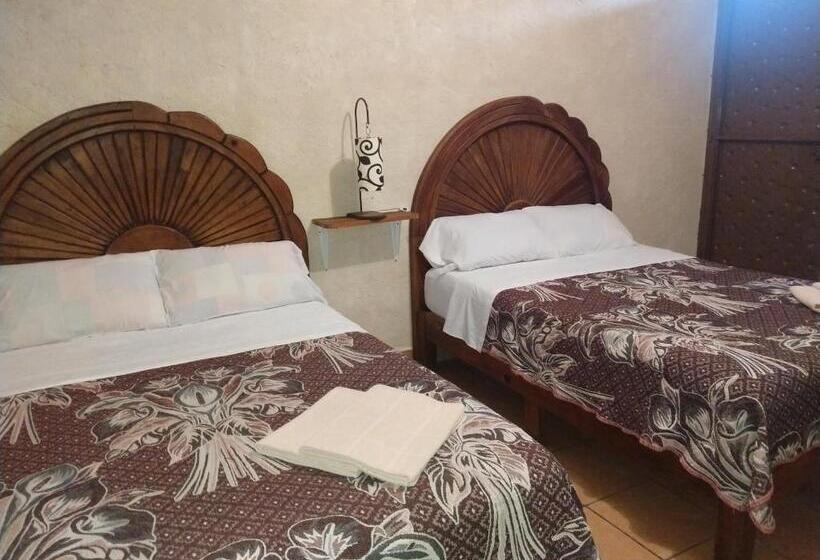 四人标准间, Hospedaje San Antonio Tepoztlán
