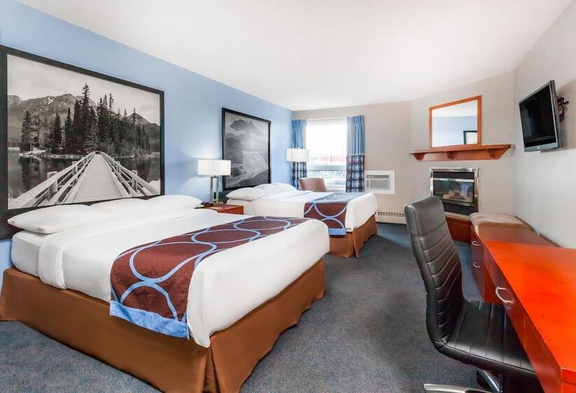 Номер Стандарт 2 Двуспальные Кровати, Super 8 By Wyndham Sherwood Park/edmonton Area