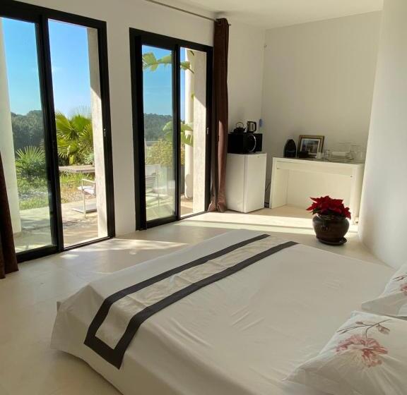 اتاق استاندارد با تراس, Villa Les Restanques