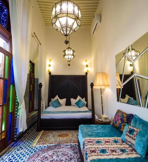 اتاق لوکس سه تخته, Riad 53 Fes   Luxury Oasis