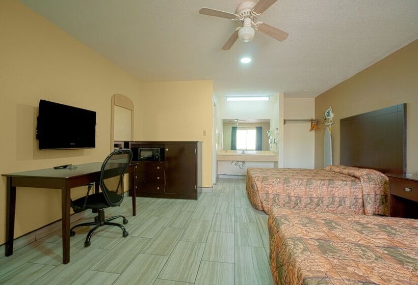 Номер Стандарт 2 Двуспальные Кровати, Texas Inn San Benito Near Harlingen