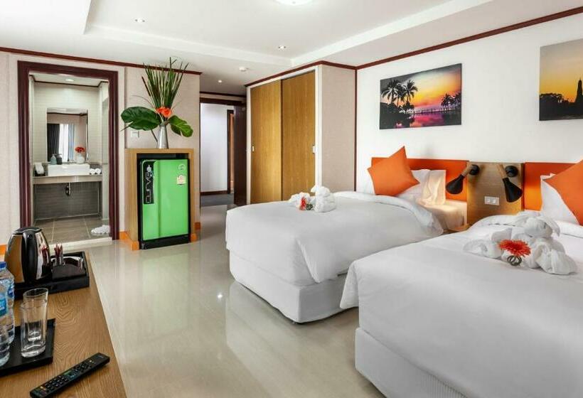 Номер Deluxe, 7 Days Premium Hotel Bangna   Suvarnabhumi Airport