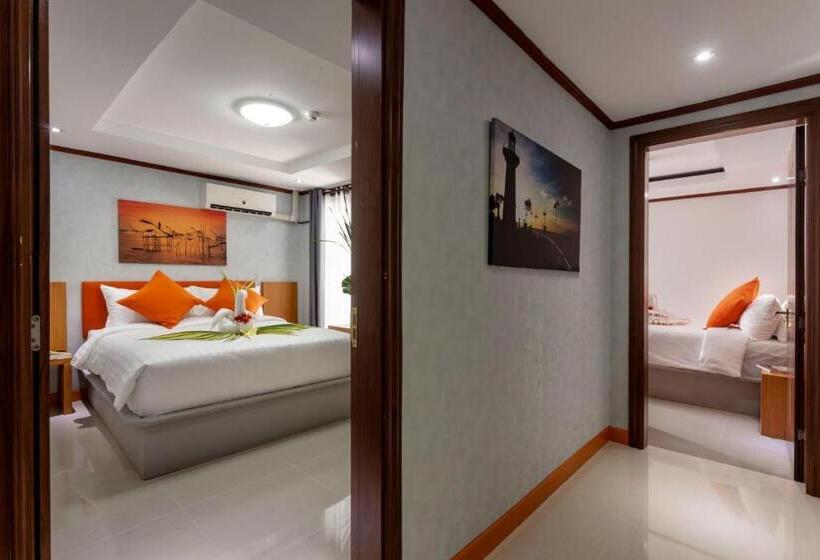 Люкс 2 Спальни, 7 Days Premium Hotel Bangna   Suvarnabhumi Airport