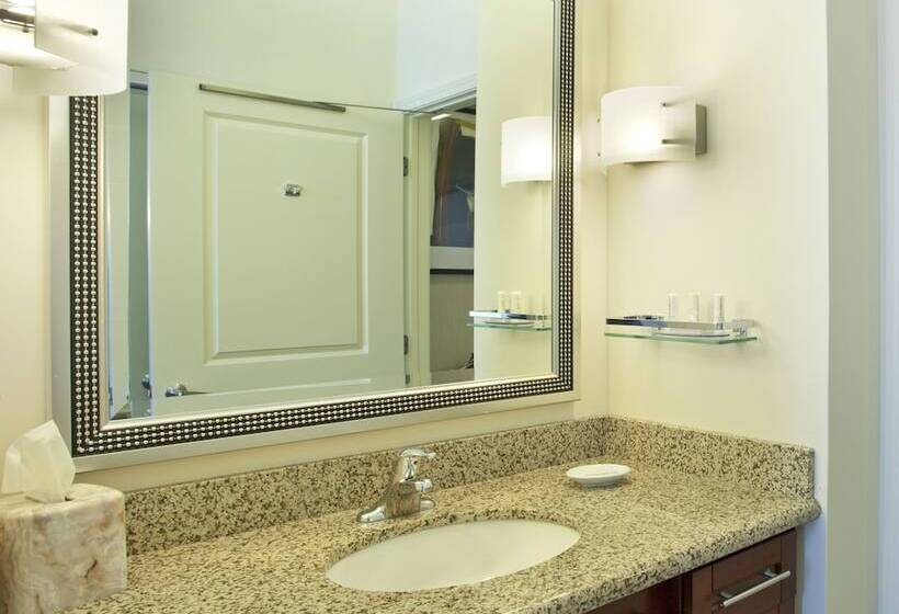 침실 2개 스위트, Residence Inn Baltimore Hunt Valley