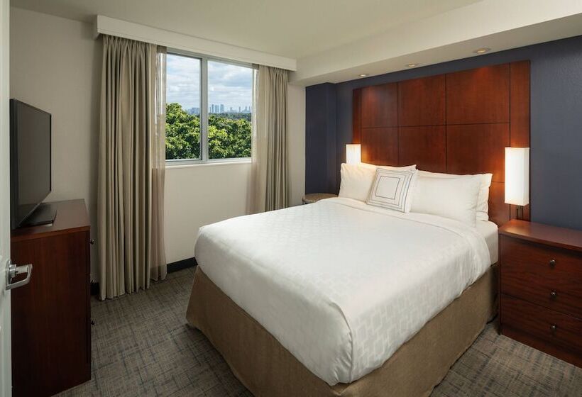 带2个卧室的套房, Residence Inn By Marriott Miami Airport