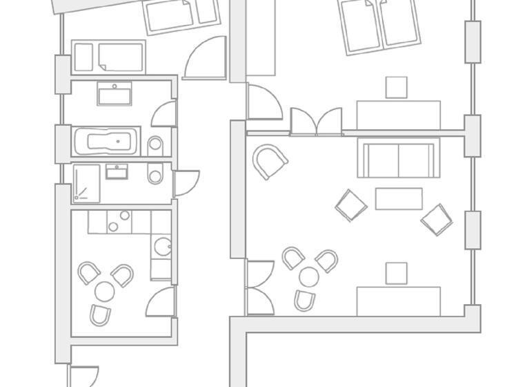 스위트, Appartement Hotel An Der Riemergasse
