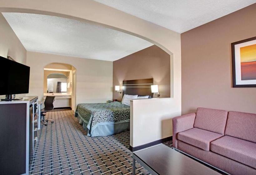 带大床的套房, Days Inn & Suites By Wyndham Houston North   Spring