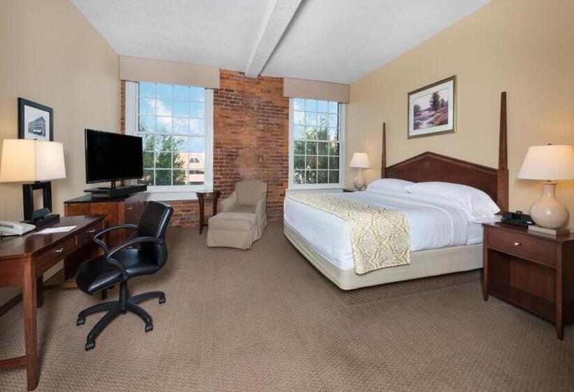 디럭스 룸 킹사이즈 침대, Hawthorn Extended Stay By Wyndham Rome