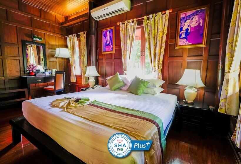 デラックスルーム, Baan Amphawa Resort & Spa