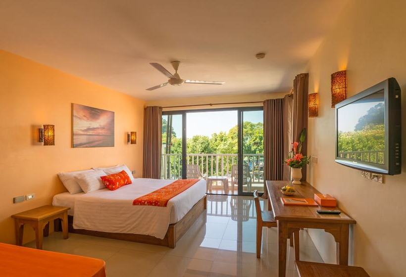 Номер Deluxe Вид на Море, Srisuksant Resort