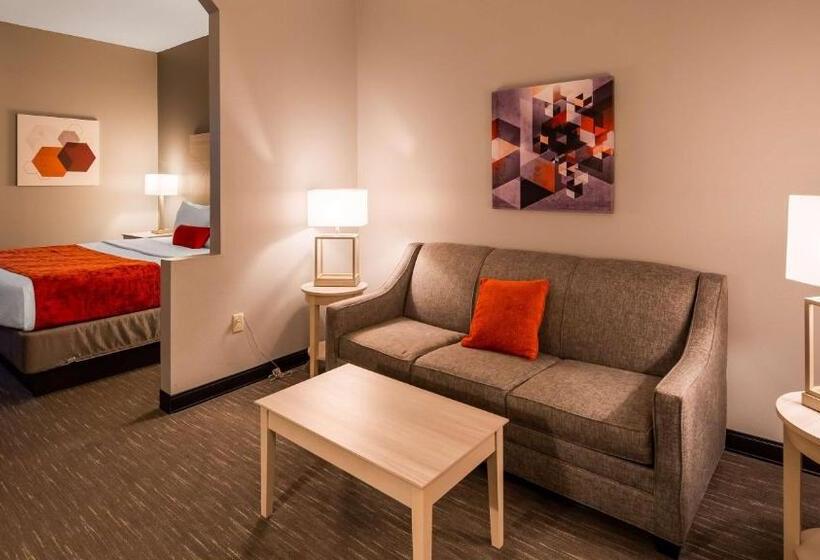 מיטת קינג בסוויטה, Best Western Plus New Cumberland