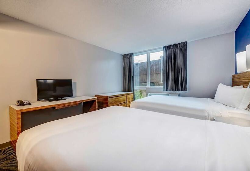 스탠다드 룸 더블 침대 2개, Motel 6 Arlington Tx Entertainment District