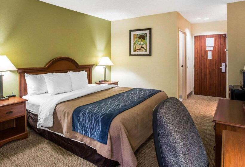Номер Стандарт Кровать Кинг Адаптированный для Инвалидов, Quality Inn Dariennorth Brunswick