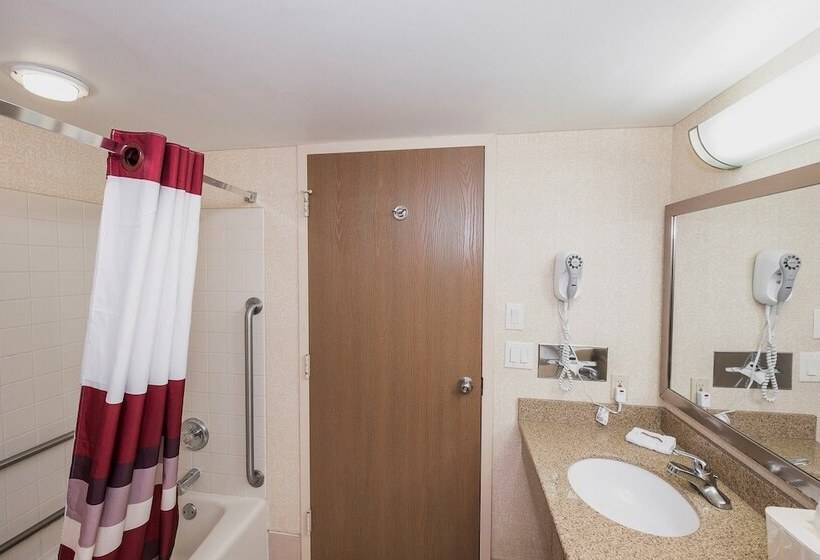 장애인을 위한 수피리어 룸, Red Roof Inn & Suites Mt Holly  Mcguire Afb
