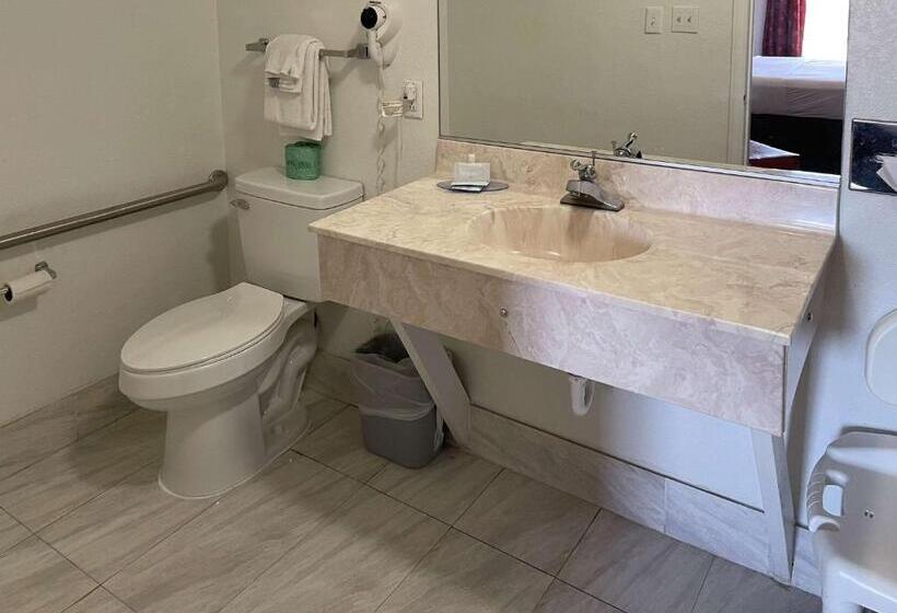 带大床的豪华间, Motel 6 Fancy Gap Va