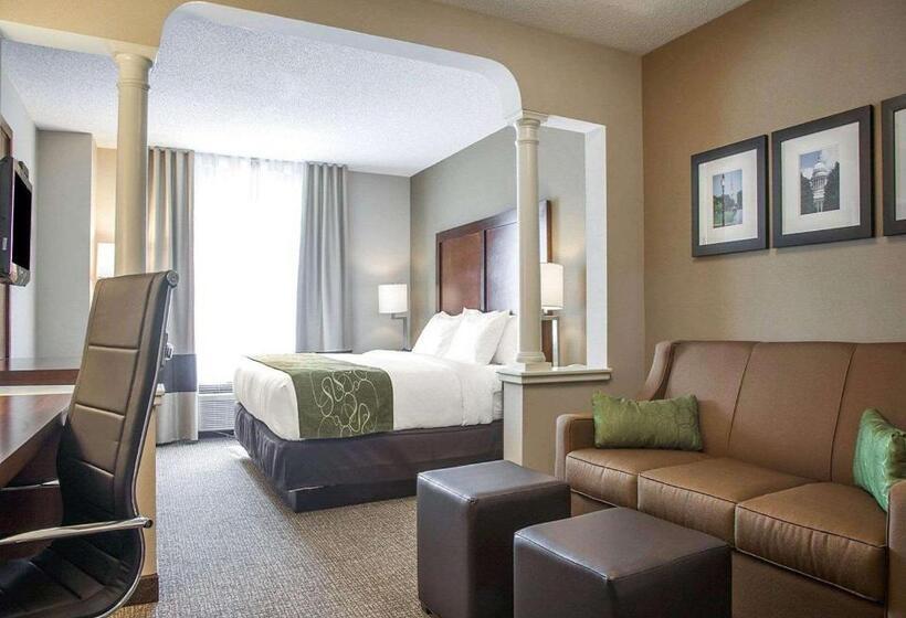 Люкс Кровать Кинг, Comfort Suites West Warwick  Providence