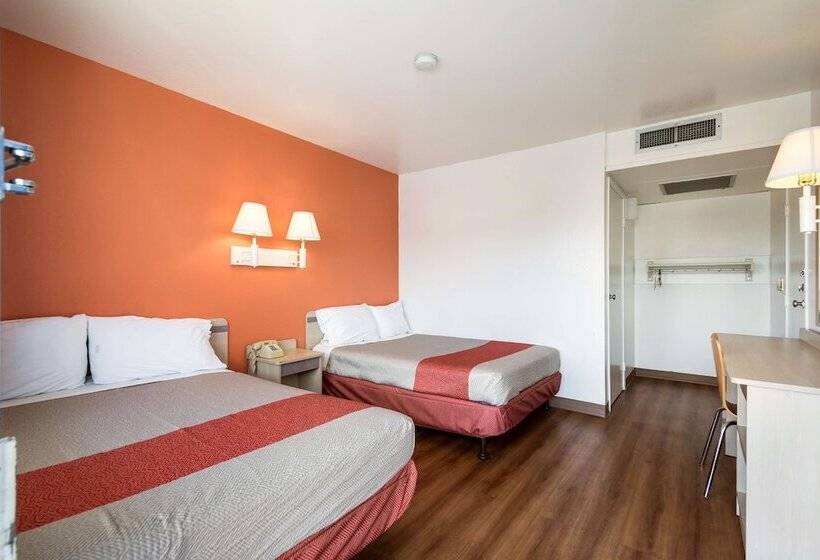 Номер Стандарт 2 Двуспальные Кровати, Motel 6 Wendover