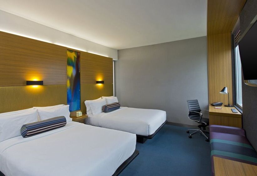 Номер Стандарт 2 Двуспальные Кровати, Aloft San Jose Hotel, Costa Rica